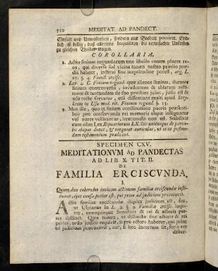 510-521, Ad Lib. X. Tit. II. Familiae Erciscundae