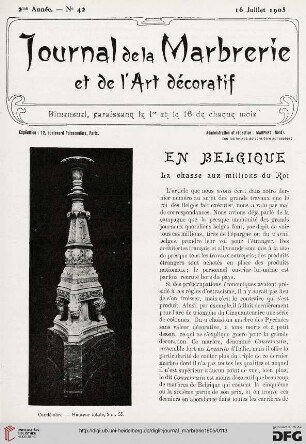 Nr. 42 (16. Juillet 1905)