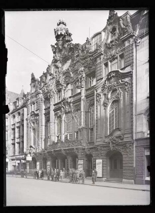 Centraltheater, Dresden: Ansicht von Norden (Negativ zu Inv. Nr. TBS 100,08)