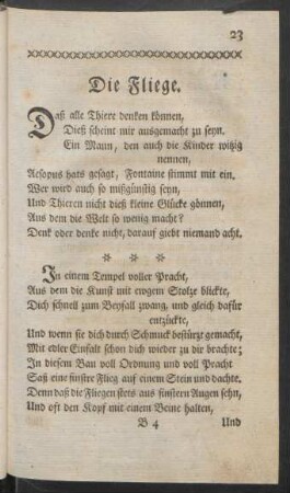 Die Fliege