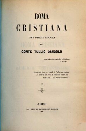 Roma cristiana nei primi secoli, 3. [Basiliche costantiniane]