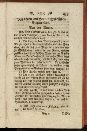 Von den Nieren. - Von dem Rumpf der Ruthe.