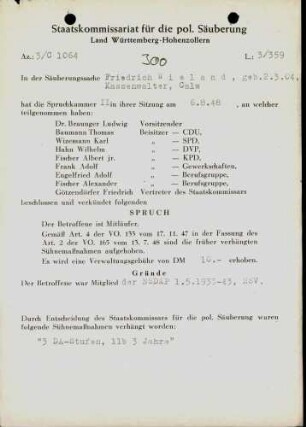 Wieland, Friedrich