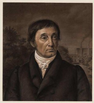 Bildnis des Oberbergrats - Krigar, Friedrich Krigar (1774-1852)?