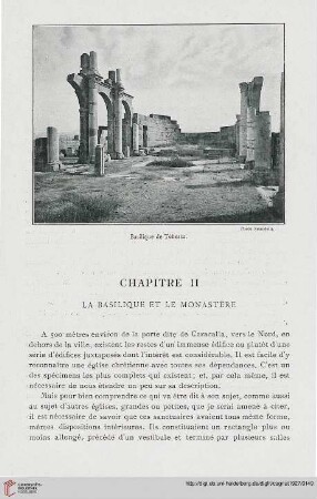 Chapitre II: La Basilique et le Monastère