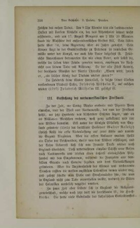 111. Entstehung des nordamerikanischen Freistaats