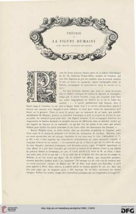 10: Théorie de la figure humaine : avec dessins originaux de Rubens