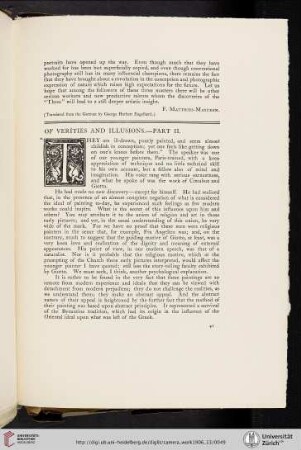 Of Verities and Illusions—Part II