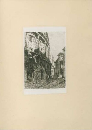 Tafel: Theater des Marcellus in Rom