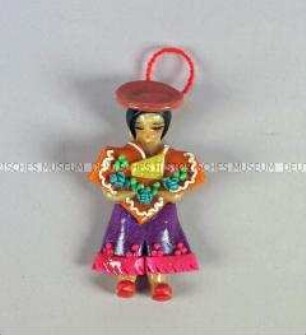 Christbaumschmuck: Weibliche Figur