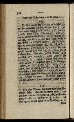 § 163 - 164. Von der Befreyung der Abgaben.