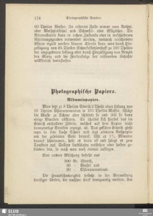 Photographische Papiere