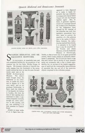43: Spanish medieval and renaissance ironwork