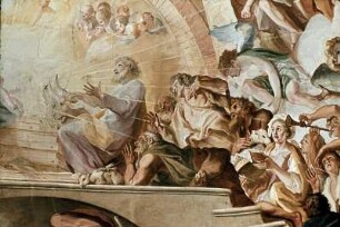 Die Geburt Christi, dargestellt als Vision des heiligen Bernhard von Clairvaux