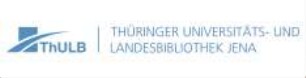Thüringer Universitäts- und Landesbibliothek Jena