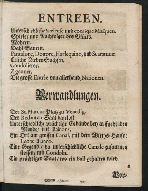 Verwandlungen