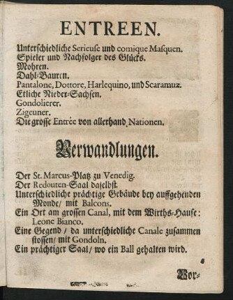 Verwandlungen