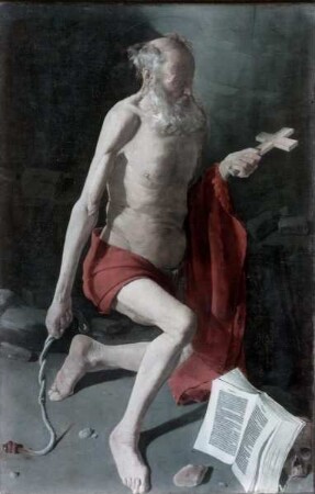 Der heilige Hieronymus betend