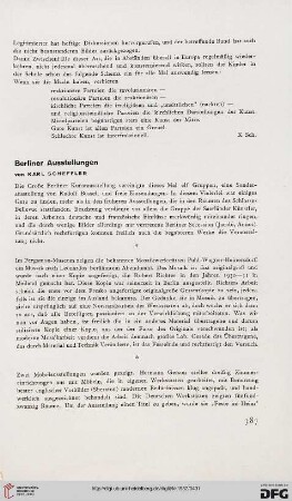 Berliner Ausstellungen