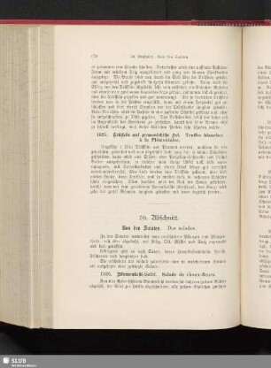 70. Abschnitt. Von den Salaten