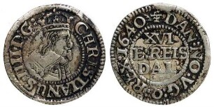 1/16 Taler, Kgl. Linie Christian IV (1588 - 1648)