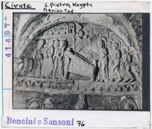 Civate: San Pietro, Krypta, Marientod