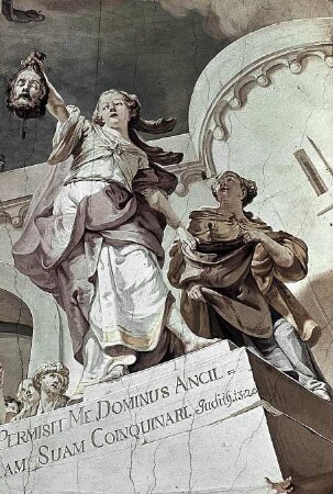 Judith als Befreierin der Stadt Bethulia und Maria Immaculata als Retterin der Menschheit