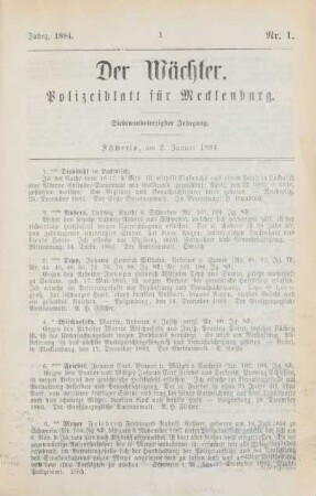 2. Januar-29. December = Nr. 1-104