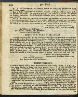 [9tes Stück. Montag den 29ten Februar 1808]