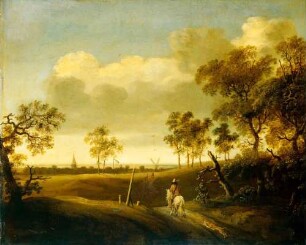 Landschaft mit dem Galgen