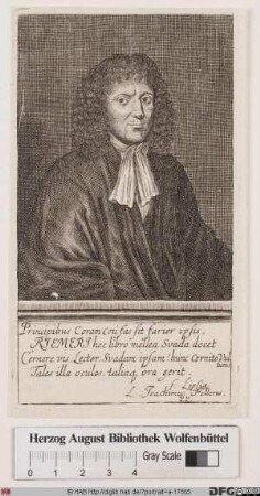 Bildnis Johannes Riemer