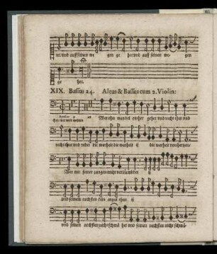 XIX. Herr wer wird wohnen (Bassus a 4. Altus, Bassus & 2. Violin)