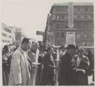 Rom, Pilgereinzug in die Basilika Santa Maria Maggiore
