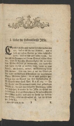 Ersten Bandes Viertes Stück