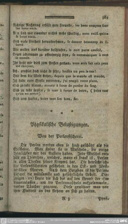 Physikalische Belustigungen