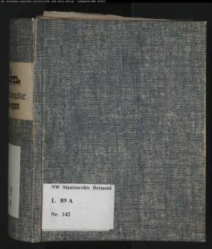 Gogerichtsregister Amt Horn