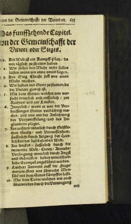 [Das funffzehende Capitel.- Das Siebenzehende Capitel.]