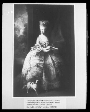 Bildnis der Königin Charlotte von England