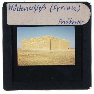 Syrien, Wüstenschloss