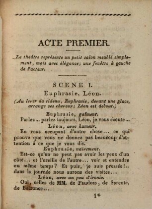 Léon : Drame en cinq actes et en prose