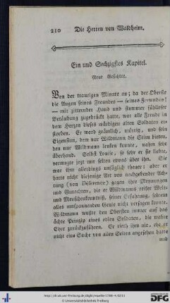 Ein und sechzigstes Kapitel.