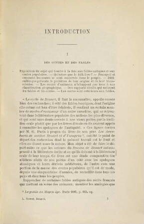 Les sources du Roman de Renart