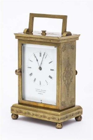 Johann Conrad Felsing, Kleine Reiseuhr, um 1850 (Uhrwerk um 1900), Inv. Nr. II 64/560 j