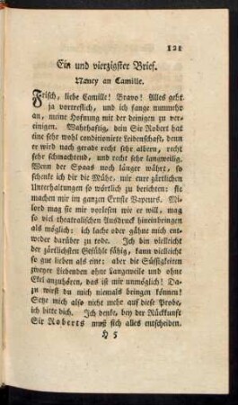 Ein und vierzigster Brief. - Fünf und vierzigster Brief.