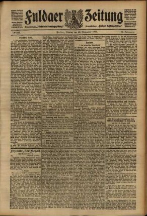 Ausgabe vom Montag, den 28. September 1908.