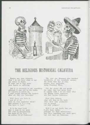 The Religious Historical Calavera