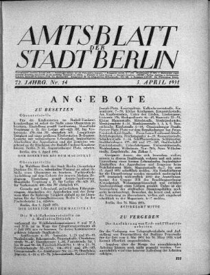 1931,14: Nr. 14, 5. April 1931