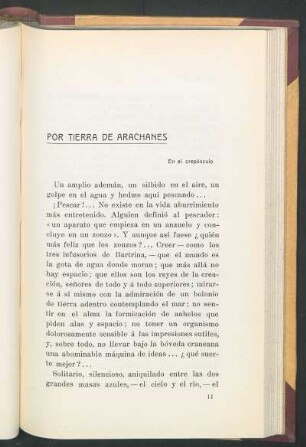Por tierra de Arachanes : En el crepúsculo