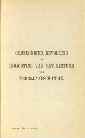 Grondgebied en Bevolking ...