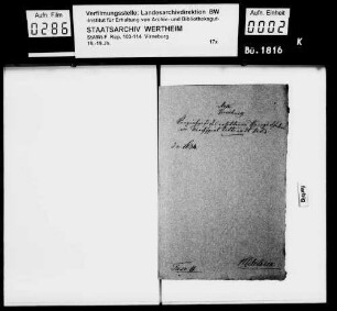 Verzeichnis des erlittenen Kriegsschadens im Kirchspiel Retterath.